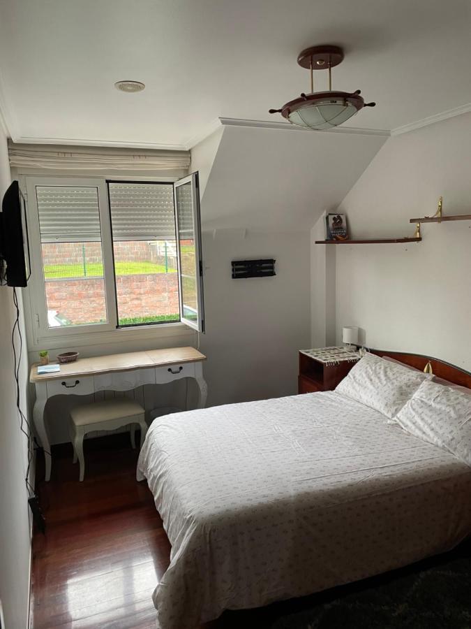 Habitaciones En Chalet Con Jardin Boo De Pielagos Bagian luar foto