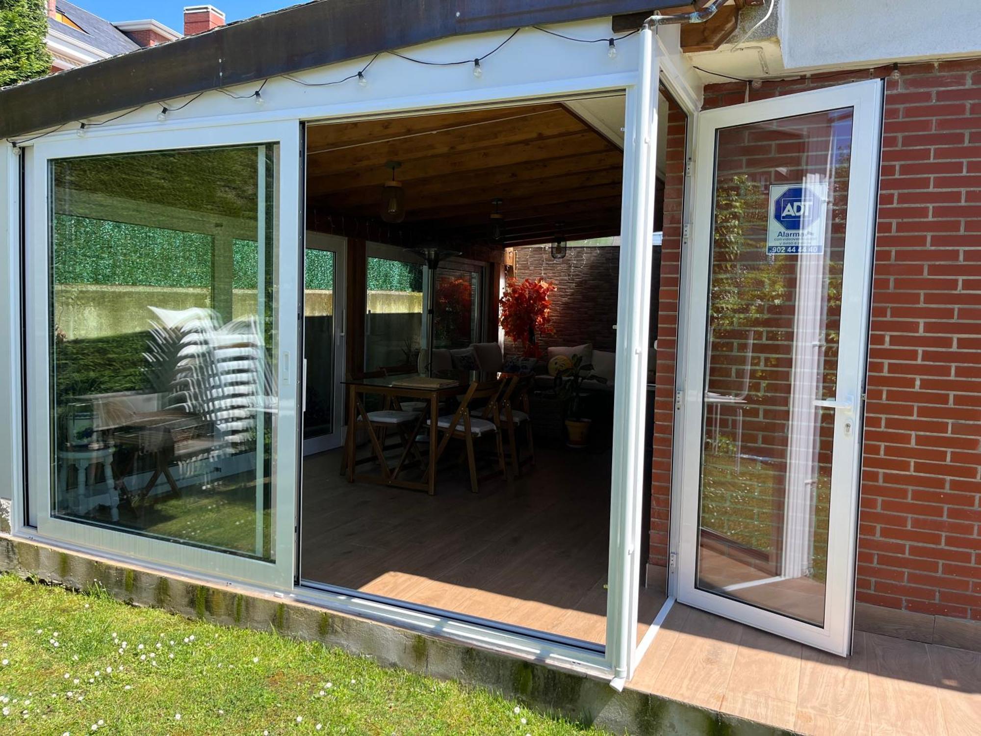 Habitaciones En Chalet Con Jardin Boo De Pielagos Bagian luar foto